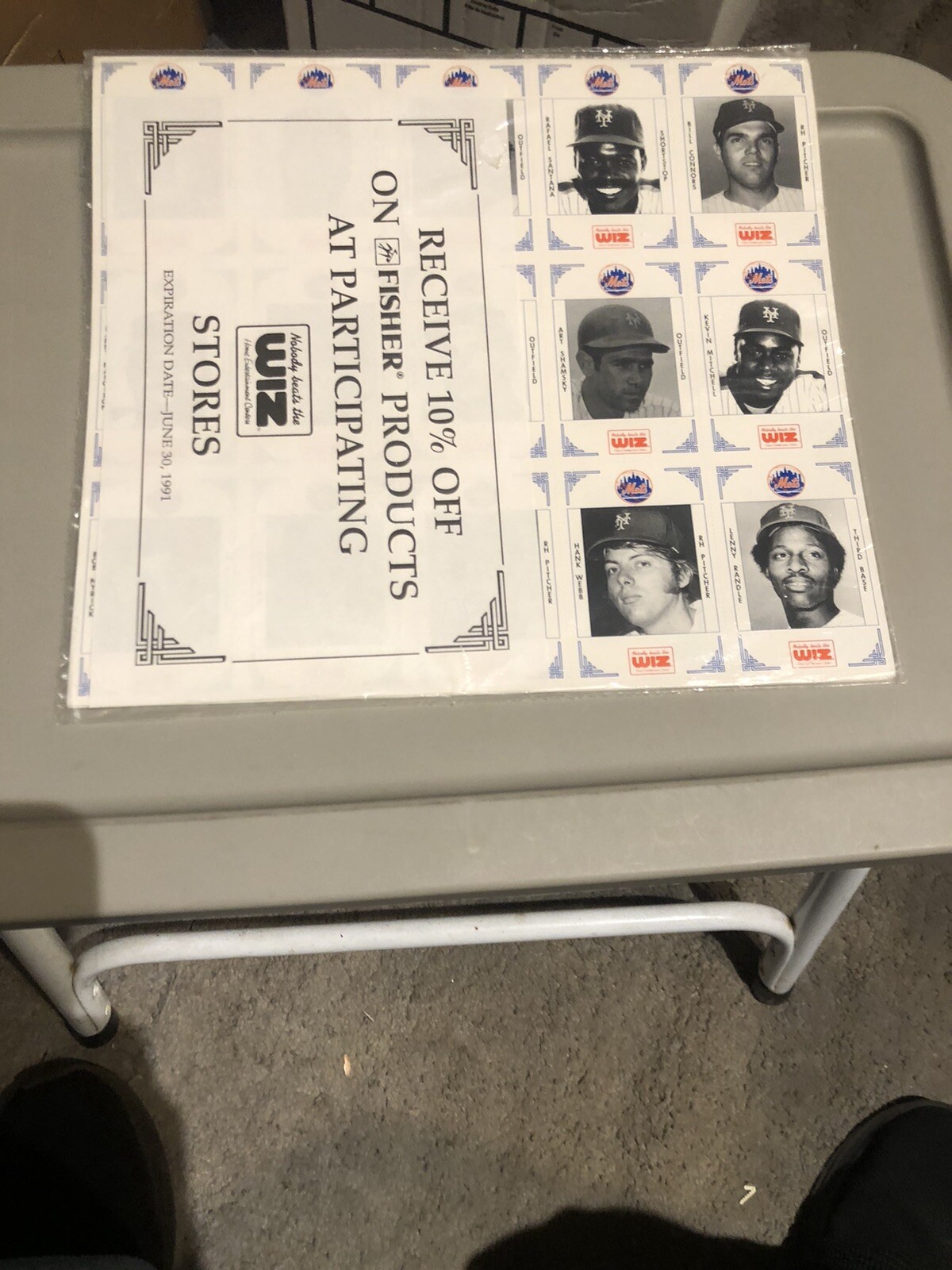 1991 New York Mets Baseball Card Set-150 Cards Factory Sealed-Wiz/Fischer SGA