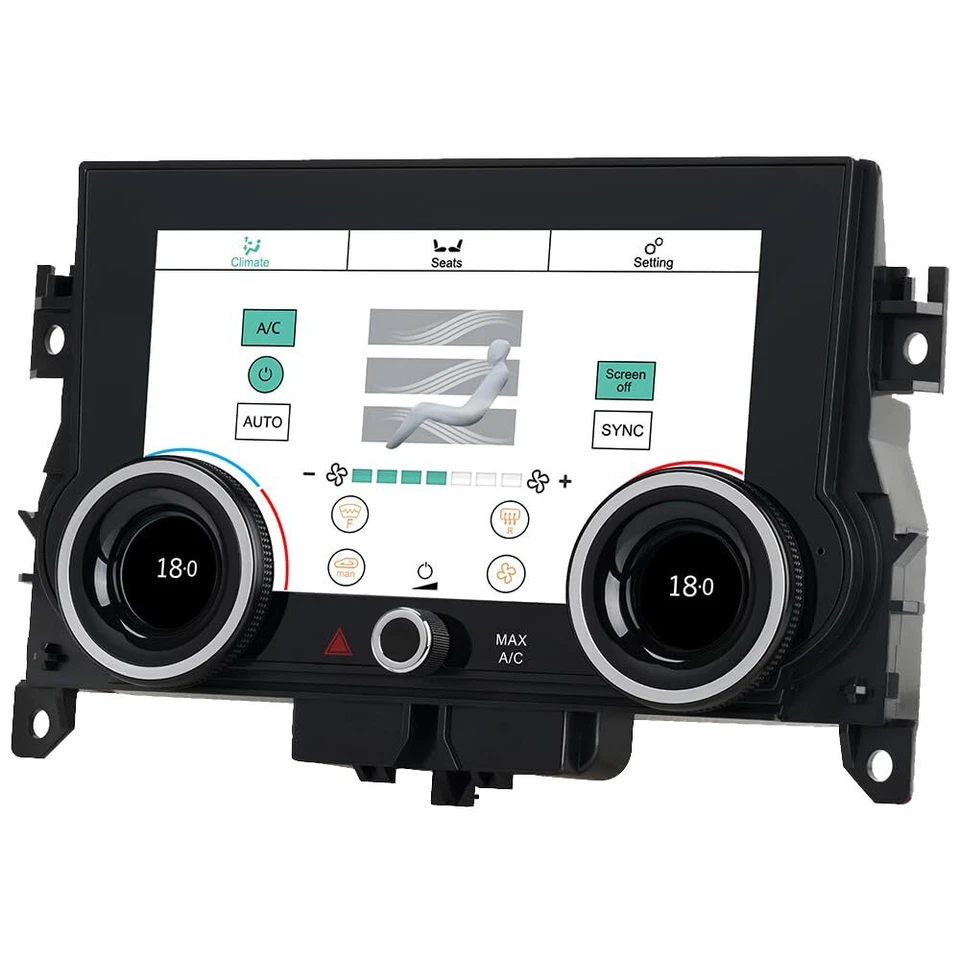 Update LCD Screen AC Air Climate Control for Land Rover Range L538 2012-2018 Foto 2 de 4