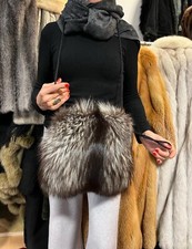 Sac En Fourrure De Renard Réel Volpe XL