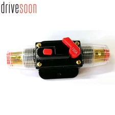 New 150 AMP Car Stereo Audio 12V Circuit Breaker Fuse Inline Fits 4 8 Gauge Wire
