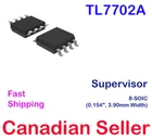 TL7702 Monitor Supply-Voltage Complementary 1 Channel Supervisor 8-SOIC TI