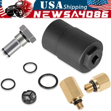For Ford 6.0L IPR Valve Socket Kits + Air Test Fitting Tool & Oil Rail Adapters