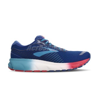 brooks red white and blue sneakers