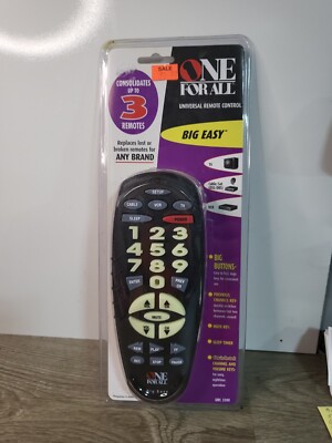 One For All Big Easy URC-3300 Universal Remote Control 