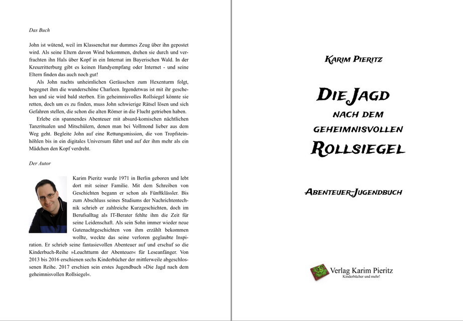 Thumbnail - Die Jagd Nach Dem Geheimnisvollen Rollsiegel - Jugendbuch Ab 12 Jahre