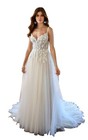 Tulle Wedding Dresses 14 Women's Size Straps & Spaghetti Straps