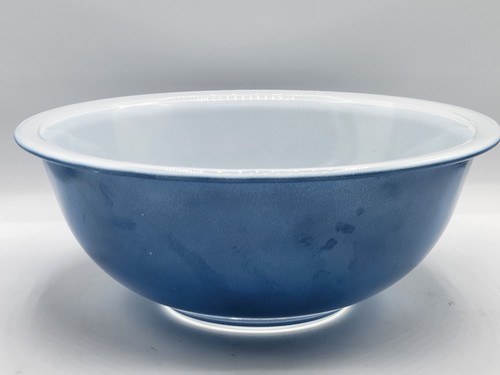 Vintage Pyrex Blue 325 2.5L and 326 4L Large Bowl Nesting Set - Picture 13 of 21