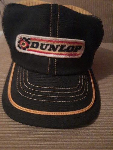 Cappellino da camionista Dunlop Swingster vintage anni '80 - Foto 5 di 6