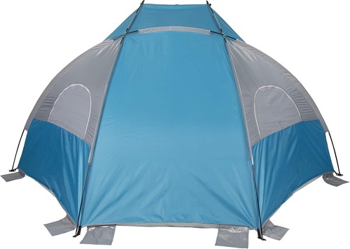 UPF 50+ Beach Cabana for 2 - Lightweight Fiberglass with Zip Door & Ventilation - Picture 6 of 12