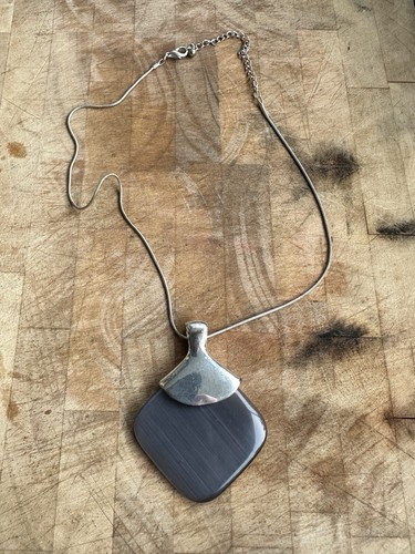 Silver Amethyst Necklace - Purple Gemstone Pendant with Gift Boxed - Picture 10 of 15
