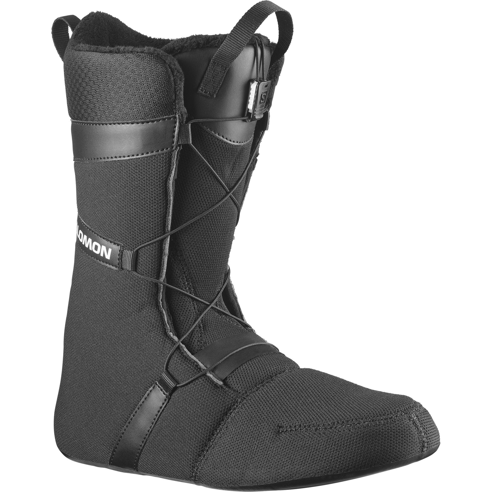 Salomon Launch BOA SJ BOA Stivali da Snowboard Uomo Nero Bianco Nero 29 MY25