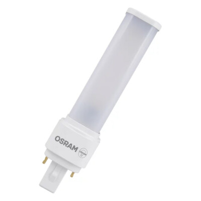 1x OSRAM Dulux D LED 10W =  26W G24d-3 865 2-pin 170,5mm 6500K EEK:D(Spek A-G)