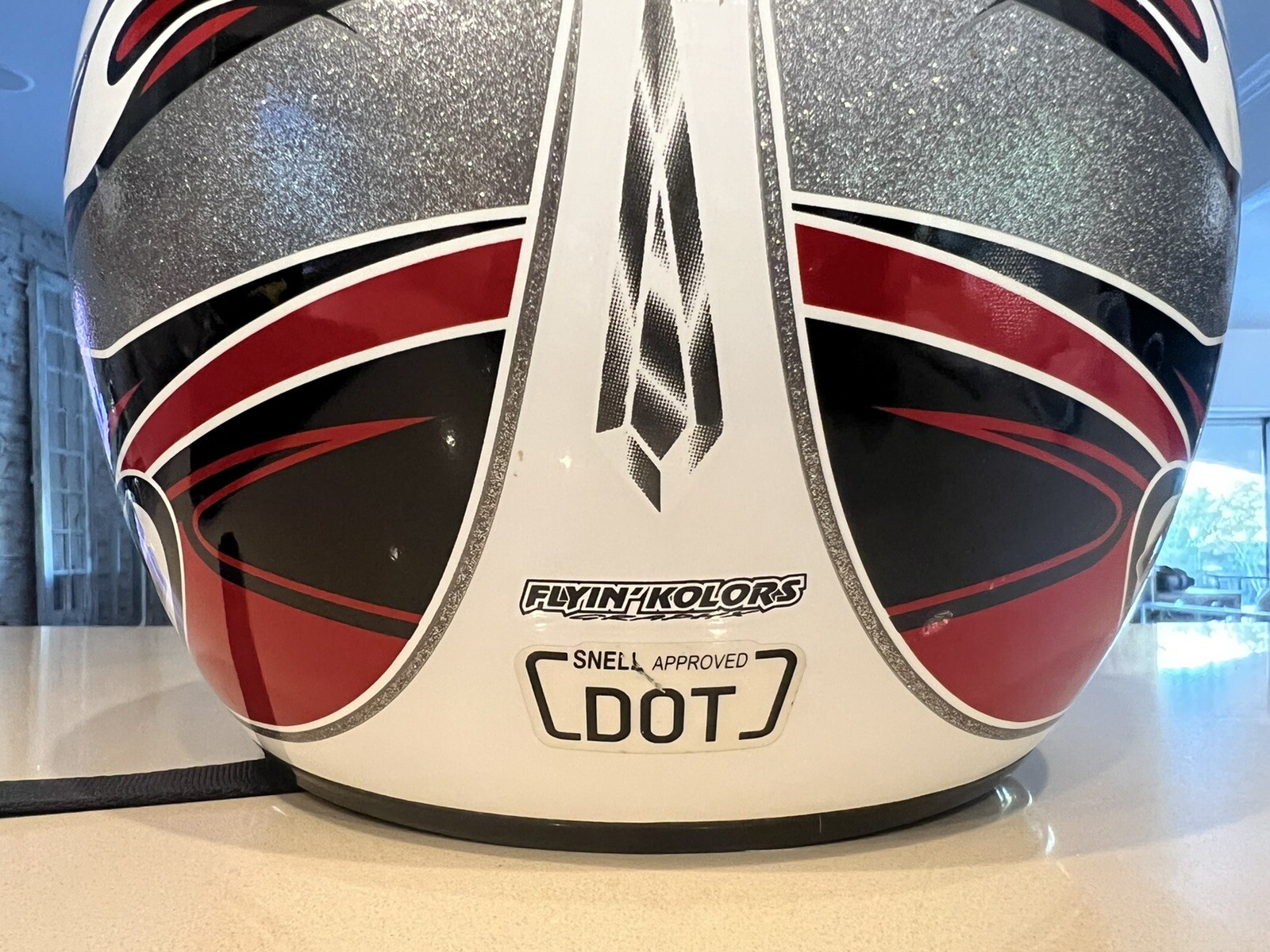 HJC CLX4 Vapor Helmet Large black white silver red eBay