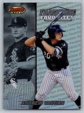 2020 Bowman's Best #FFA-AV Andrew Vaughn 2000 Franchise Favorites