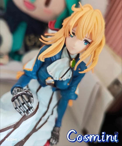 In Stock Violet Evergarden 25cm Figure Toy PVC Collection Model Anime Gift - Picture 7 of 20