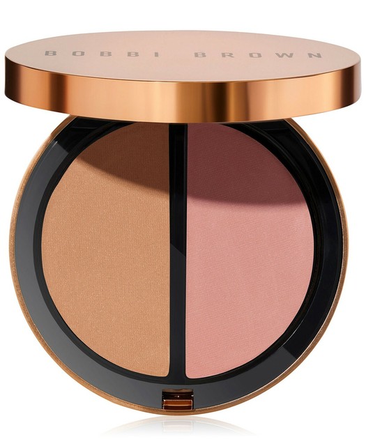 NIB BOBBI BROWN BRONZING POWDER DUO, GOLDEN LIGHT/ANTIGUA, 2020 SUMMER