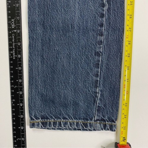 Levi’s 505 Straight Leg Jeans Boy’s 12 Denim - Picture 6 of 11