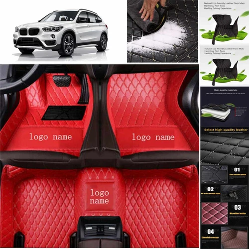 For BMW X4 X5 Car Floor Mats All Weather Luxury Cargo Auto Liners Carpets Custom - Picture 11 of 35