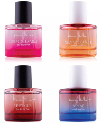 Nicole Miller 4 Piece Fragrance Gift Set,.67oz EACH NEW WITH BOX