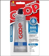 3.7 fl oz Amazing Goop Marine UV Resistant Clear Waterproof Paintable Adhesive