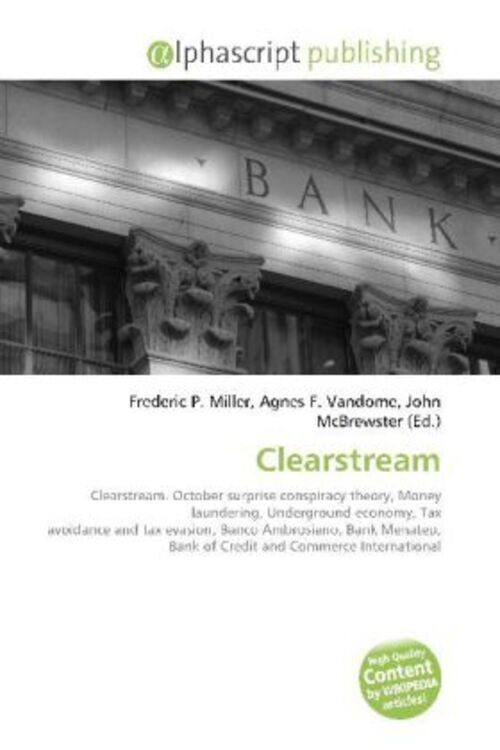 Thumbnail - Frederic P. Miller (u. A.) | Clearstream | Taschenbuch | Englisch