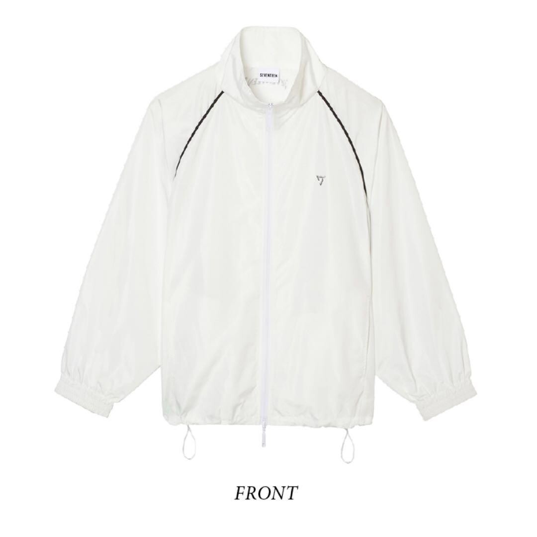 SEVENTEEN FOLLOW AGAIN JAPAN UV CUT JACKET White M size Used No