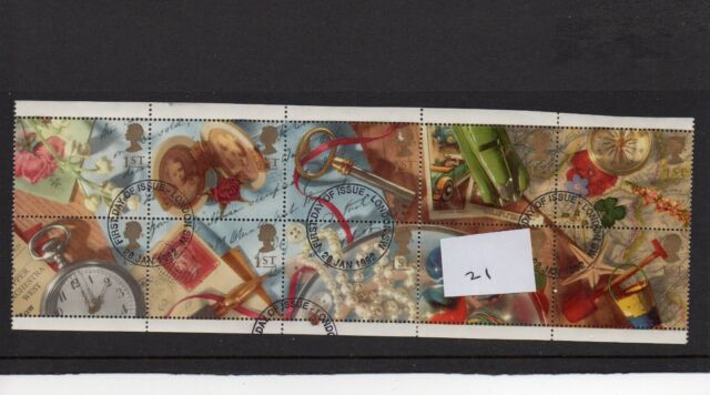 GB Commems - 1992 - (BL21) Greetings Issue - full set - Fine Cancels GB Commems - 1992 - (BL21) Greetings Issue - full set - Fine Cancels
