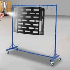 Automotive Painting Rack Auto Body Painting Stand Paint Hanger Rack 8 Hooks NEW