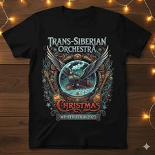 Trans-Siberian Orchestra Winter Tour T-Shirt Size S-4XL