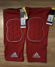 2 New Adidas Ironskin Knee Pads RED Volleyball Basketball Large