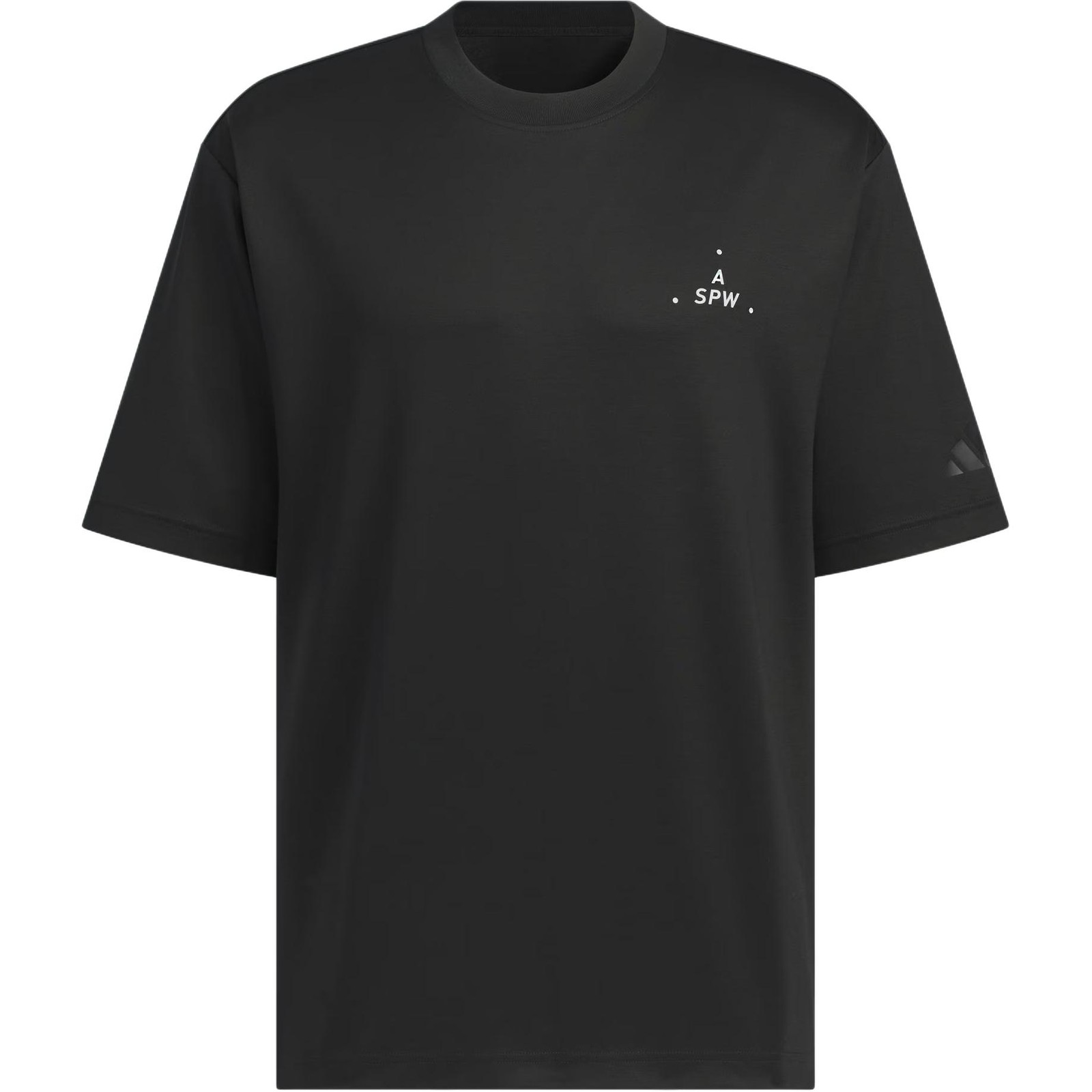 adidas Verbiage Short Casual Versatile T-Shirt With Dropped Shoulders