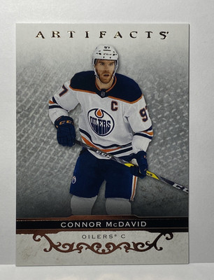 2021-22 Upper Deck Artifacts - Connor McDavid #101 Rose Gold