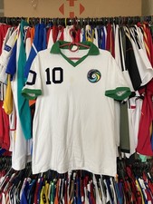 1976 NEW YORK COSMOS RETRO SHIRT JERSEY UMBRO #10 PELE sz L MEN