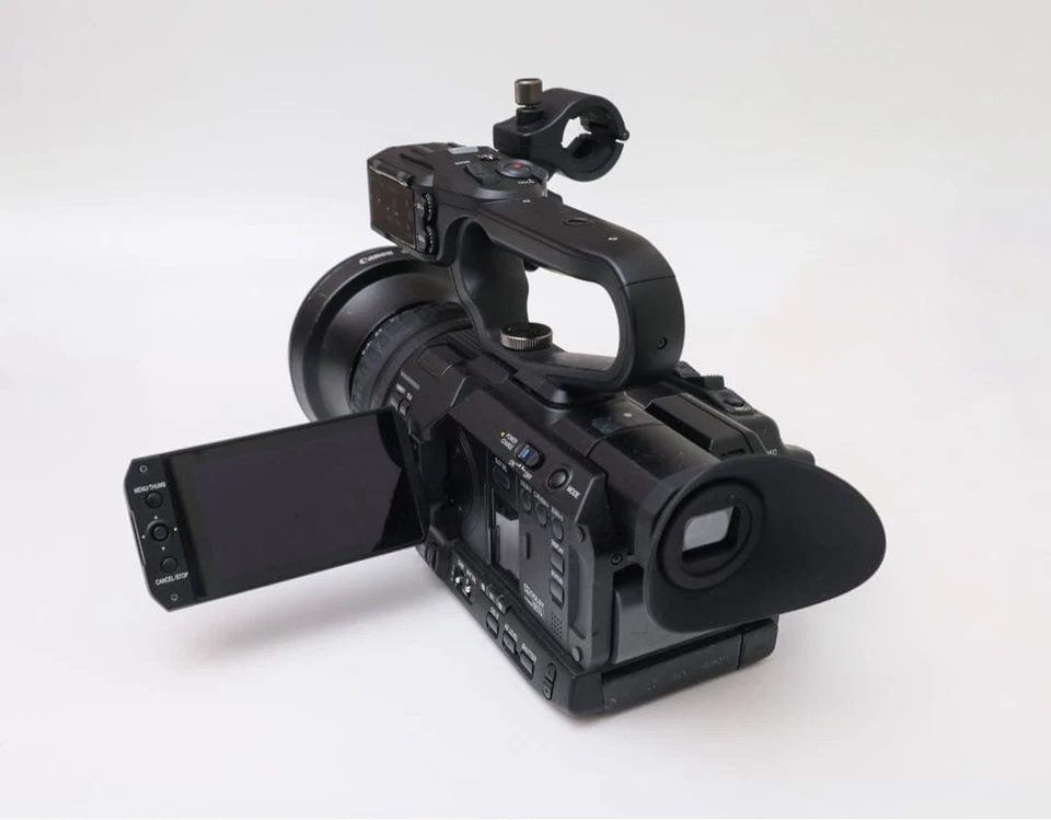 JVC GY-HM185 Camcorder with 3 Genuine Batteries & Bonus Wide Converter Lens - Image 2 of 4