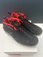 Size 12 - Nike Air Foamposite Pro Prm YZY Black Laser Crimson DS New In Box