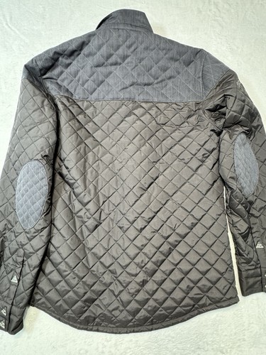 Ini Coop Black/Gray Quilted Jacket-Vintage Discontinued Street/Ski Hybrid Sz XL - Picture 8 of 9