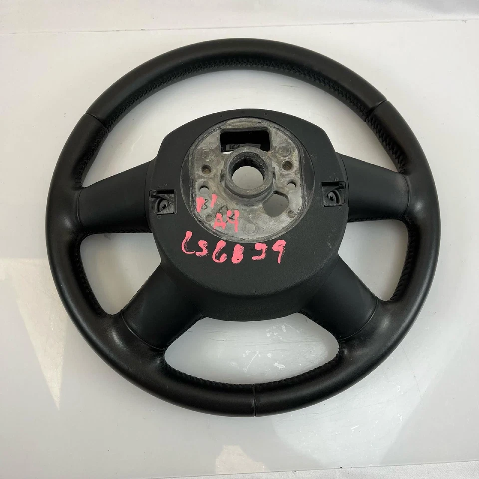 Audi A4 A5 Q5 2009-2012 OEM cuero base volante modelo sin calefacción sin paletas Foto 4 de 4