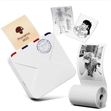 Phomemo M02S Mini Thermal Printer Smartphone Compatible 300DPI Label Writer