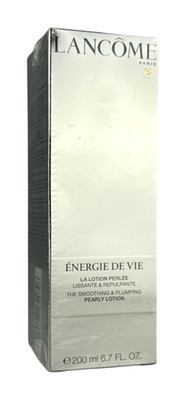 (25,00EUR/100ML) LANCOME ENERGIE DE 200ML SMOOTHING & PLUMPING PEARLY LOTION NEU