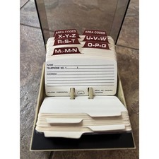 Preços baixos em Arquivos de Cartão de Visita Rolodex | eBay