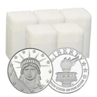 Lot of 100 - 1 Troy oz Lady Liberty  .999 Fine Round