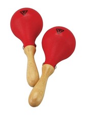 Red Mini Low-Pitched Plastic Maracas