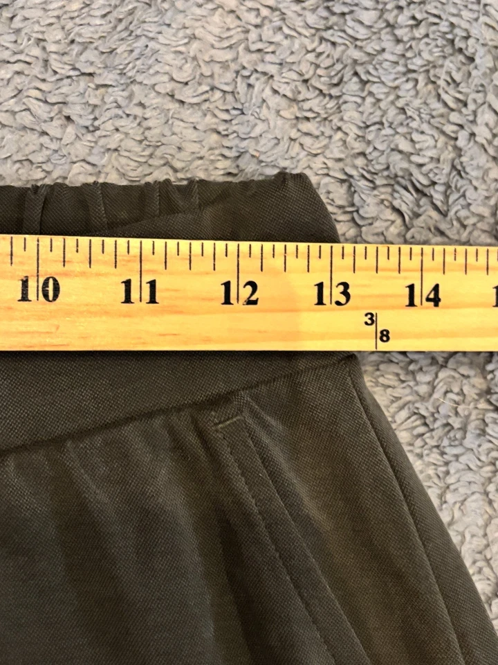 Lou & Grey Knit Pants Womens Small Petite Gray Loose Flowy Leg Elastic Waist - Image 3 of 4