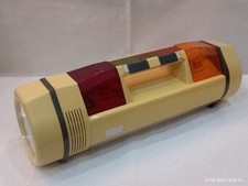 Vecchia torcia lanterna di emergenza portatile a pile UK design 1047625 USA brev