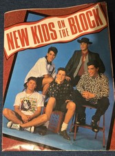New Kids on the Block Original Fold-Out Poster Centerfold Pinup, Rock & Pop