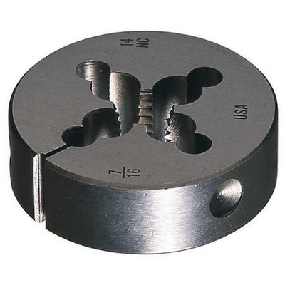 Greenfield Threading 415824 Hss Round Adjustable Die 6382 Greenfield Threading