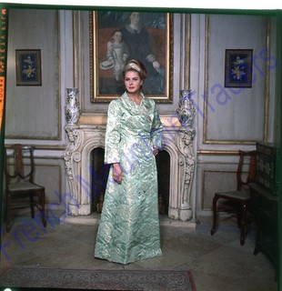 Ingrid Bergman 2.25x2.25" Color Photo Transparency Blue Cast 3687