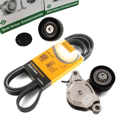 CONTITECH Keilrippenriemen INA Spanner Rolle für BMW 2 F45 F46 X1 X2 MINI F55/56