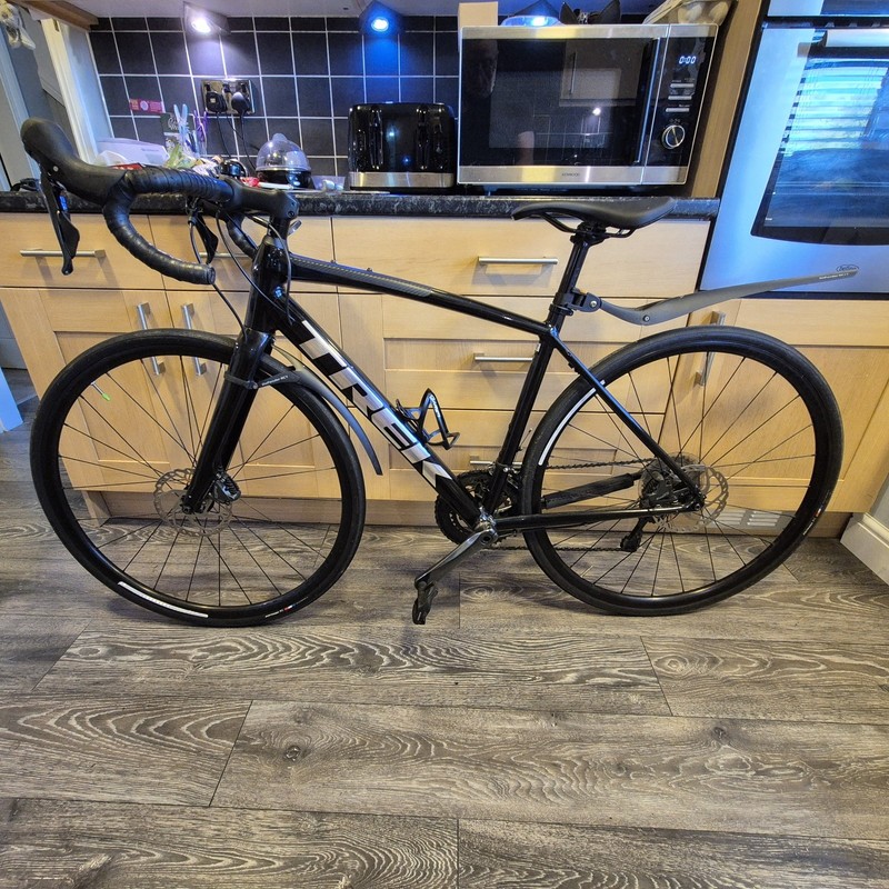 Trek Domane Al 4 Disc Road Bike Carbon Forks, Black, 52cm