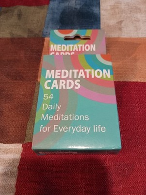Pre Owned Meditation Cards: 54 Daily Meditations For Everyday Life * Read Below*